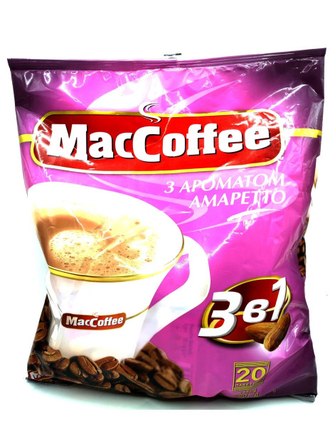 MacCoffee 3 в 1 амаретто 20п