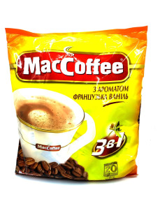 MacCoffee 3 в 1 французька ваніль 20п