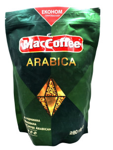 MacCoffee арабіка розчинна д/п 280г