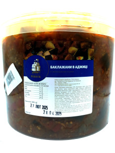 Баклажан в аджиці Львів 3кг