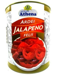 Athena Jalapeno перець червоний різаний 1,5кг ж/б