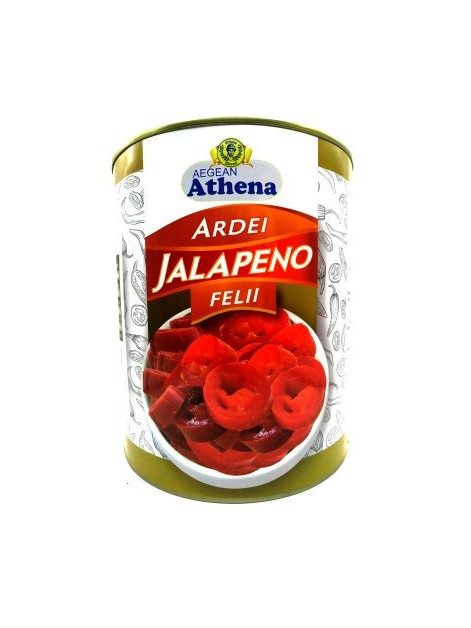 Athena Jalapeno перець червоний різаний 1,5кг ж/б