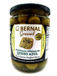 Bernal Оливки фарш. сиром дорблю 436г