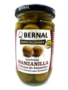 Bernal Оливки фаршировані мигдалем 300г