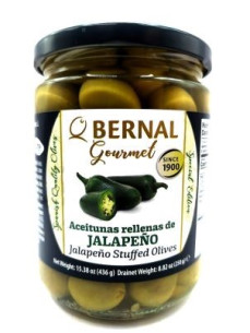 Bernal Фаршировані оливки Джалапено с/б 436г