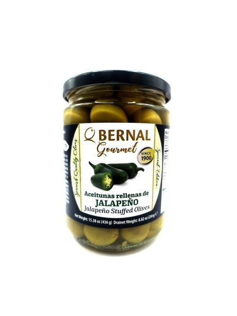 Bernal Фаршировані оливки Джалапено с/б 436г