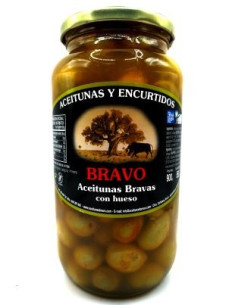 Bravo aceitunas Оливка зелена з/к с/б 900г