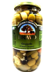 Bravo Gazpacha Оливка з овочами с/б 1л