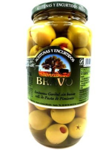 Bravo Оливка гігант з фаршировані перцем 1л