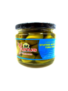 Yunus Оливка фарш. тунцем с/б 290г