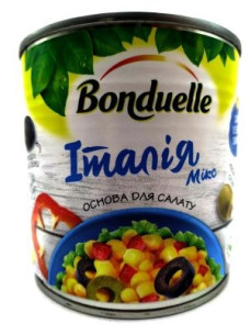 Овочева суміш Бондюель Італійський 310гр