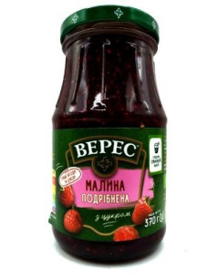 Верес Джем Малина з цукром с/б 370г