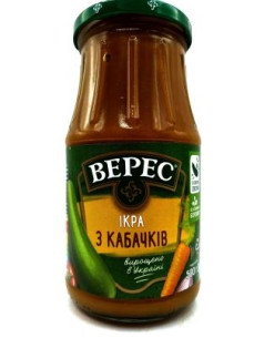 Верес Ікра кабачкова с/б 500г