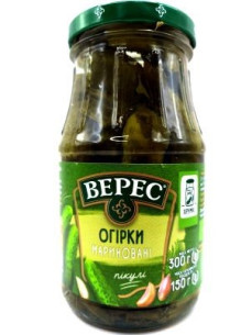 Верес Огірок маринований с/б 300г