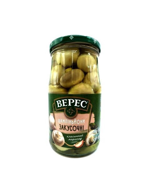 Верес Шампіньйони мариновані с/б 730г