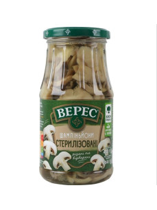Верес Шампіньйони стерилізовані с/б 440г