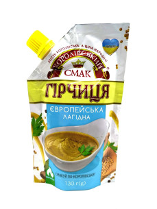 Кор. смак Гірчиця Європейська лагідна 130г
