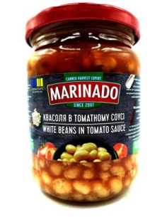 Marinado Квасоля в томатному соусі 460г