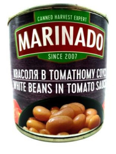 Marinаdo Квасоля в том. соус з/б 425г