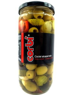 Corbi Alcaparrado Оливка коктель с/б 700г
