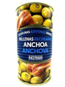 Hacendado Оливки з анчоусами 350г