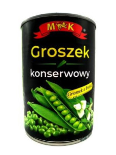 Грошок MK консервований 400 гр
