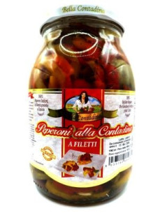 Bella Contadina Паприка пепероні с/б 950г