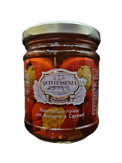 Quintessenza Перець фарш. сиром с/б 180г