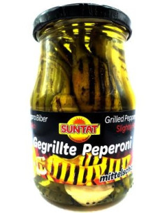 Suntat Перець гриль зел. гострий с/б 320г