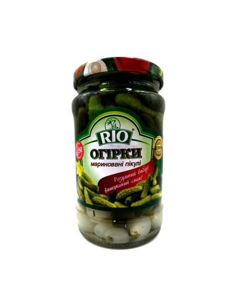 Rio Огірки мариновані пікулі с/б 255г
