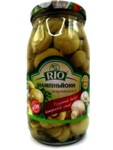 Rio Шампіньйони мариновані с/б 420г