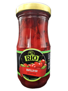 Вишня коктельна ТМ RIO червона 240 гр.