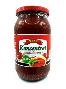 MK Томатна паста помідорна с/б 900г