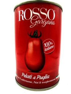 ROSSO Томати пелатті цілі 400г