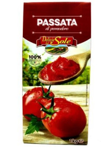 Delizie dal Sole Томатне пюре, 1 л