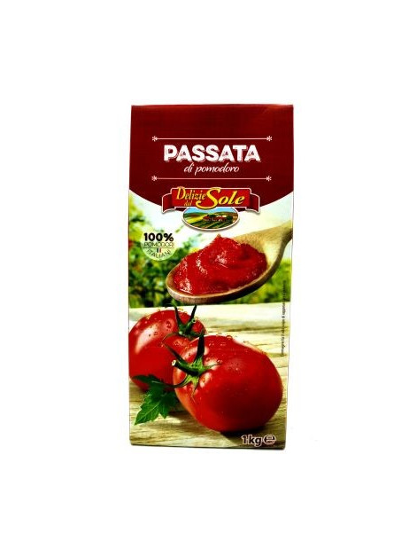 Delizie dal Sole Томатне пюре, 1 л
