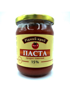 Рідний край Томатна паста с/б 485г
