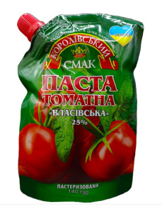 Томатна паста Власівська 140 гр