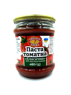 Чугуєв Томатна паста Класична с/б 480г