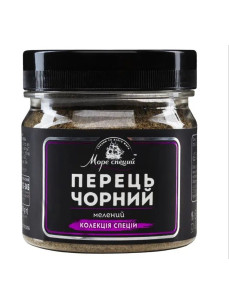 Приправа ТМ Море спецій перець чорн. мел. 90гр