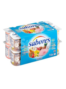 Hacendado Йогурт іспанія Sabores 16шт