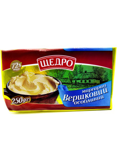 Щедро Маргарин Вершковий особливий 250г