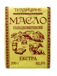 Селянське Масло традиційне екстра 82,5% 200г