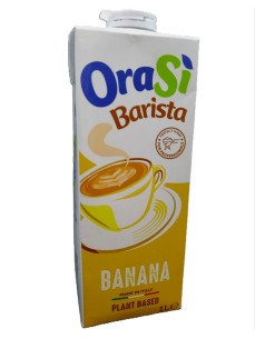 OraSi Barista Напій соєвий зі см. банану 1л