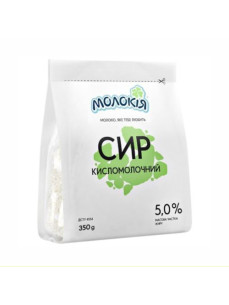 Молокія Сир к/м 5% стабіло 350г