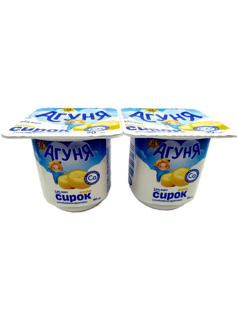 Агуня Сирок 3,9% в асортиметі 90г