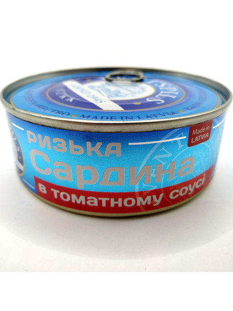 Вентспілс Сардина з/б 240г