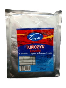 Dripol Тунець в олії/ у власному соку шматочками 1кг