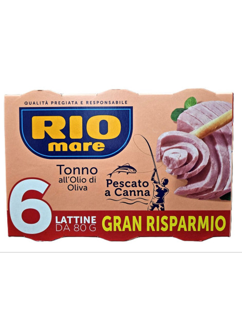 RIO Mare Тунець 6шт*80г