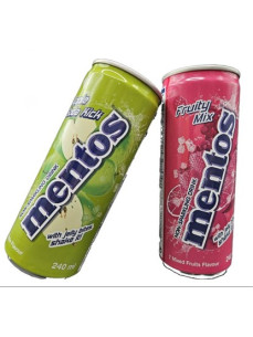 Mentos Напій не газований в асорт. ж/б 240мл